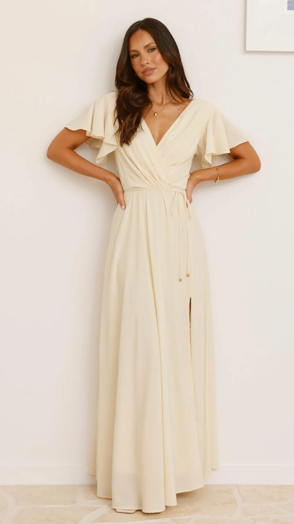 LILYWHYT Mi Amore|Dresses^Charlize Maxi Dress - Yellow