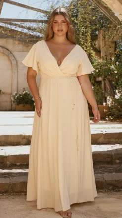 LILYWHYT Mi Amore|Dresses^Charlize Maxi Dress - Yellow