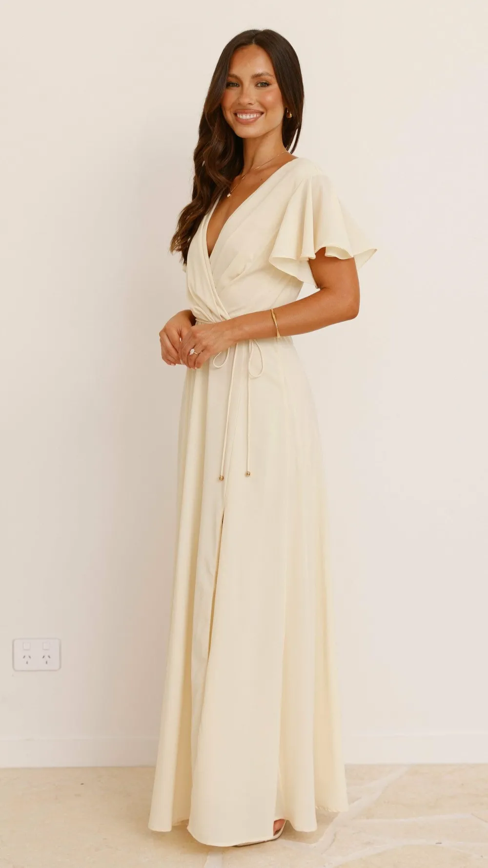 LILYWHYT Mi Amore|Dresses^Charlize Maxi Dress - Yellow