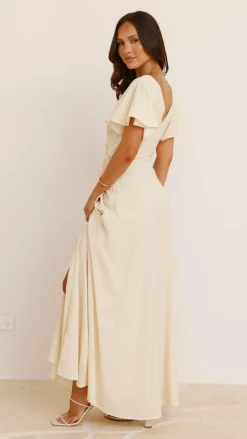 LILYWHYT Mi Amore|Dresses^Charlize Maxi Dress - Yellow