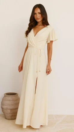 LILYWHYT Mi Amore|Dresses^Charlize Maxi Dress - Yellow