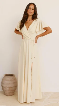 LILYWHYT Mi Amore|Dresses^Charlize Maxi Dress - Yellow