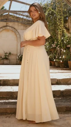 LILYWHYT Mi Amore|Dresses^Charlize Maxi Dress - Yellow