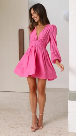 LILYWHYT Sale Dresses^Charlotte Mini Dress - Pink