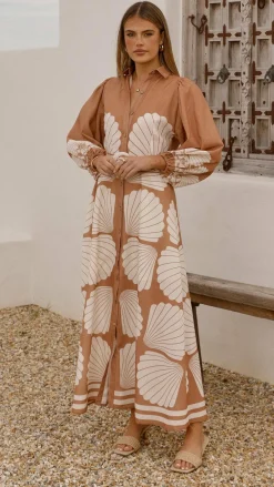 Bubblegum Dresses|Maxi^Cheyenne Long Sleeve Maxi Dress - Siena