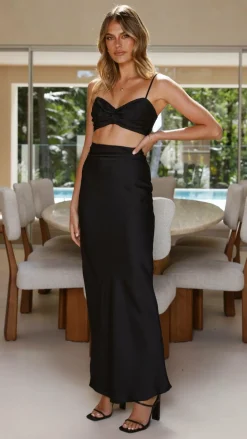 SASHA (BNE) Sets|Tops^Chi Crop Top - Black