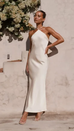 Alive Girl Je T'Aime|Dresses^Chiara Maxi Dress - Champagne