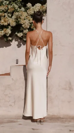 Alive Girl Je T'Aime|Dresses^Chiara Maxi Dress - Champagne