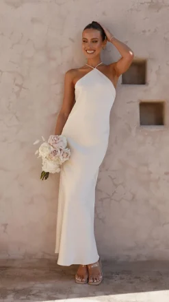 Alive Girl Je T'Aime|Dresses^Chiara Maxi Dress - Champagne