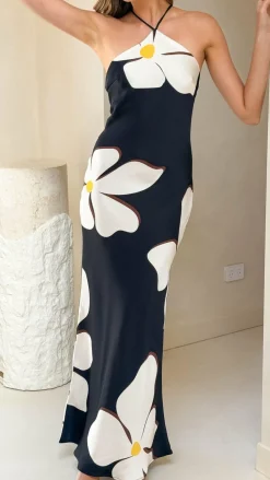 Alive Girl Dresses|Maxi^Chiara Maxi Dress - Fiore Bianco