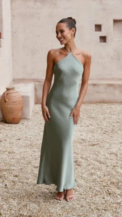 Alive Girl Je T'Aime|Dresses^Chiara Maxi Dress - Green