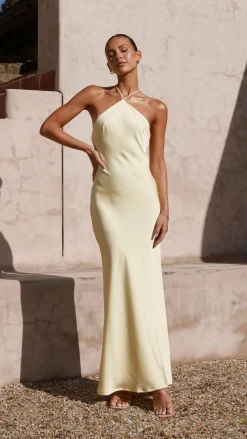 Alive Girl Je T'Aime|Dresses^Chiara Maxi Dress - Yellow