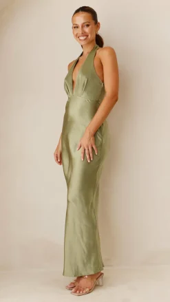 SASHA (BNE) Mon Cheri|Dresses^Chloe Maxi Dress - Olive