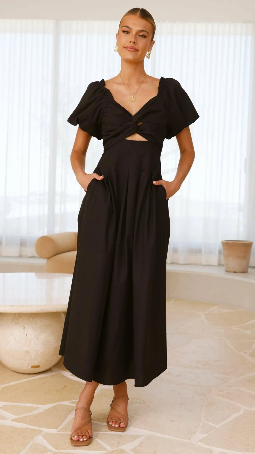 Pink Diamond Sale Dresses^Christina Maxi Dress - Black