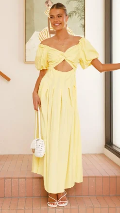Pink Diamond Sale Dresses^Christina Maxi Dress - Lemon