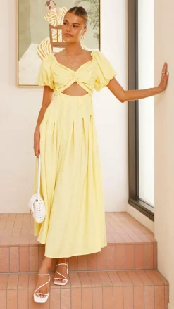 Pink Diamond Sale Dresses^Christina Maxi Dress - Lemon