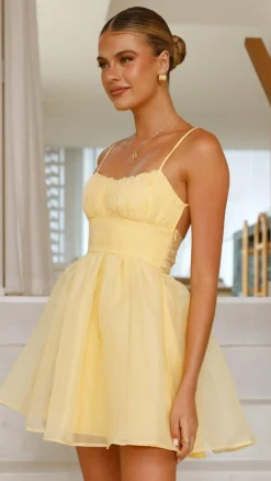 SASHA (BNE) Sale Dresses^Ciele Mini Dress - Lemon