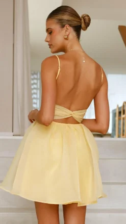SASHA (BNE) Sale Dresses^Ciele Mini Dress - Lemon