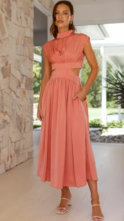 YH AND CO Sale Dresses^Cindie Midi Dress - Desert