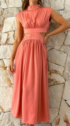 YH AND CO Sale Dresses^Cindie Midi Dress - Desert