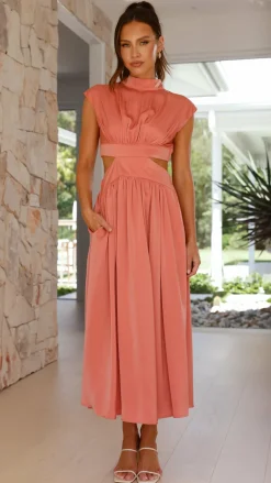 YH AND CO Sale Dresses^Cindie Midi Dress - Desert