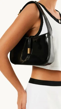 Billini Bags|Billini^Clara Shoulder Bag - Black Patent
