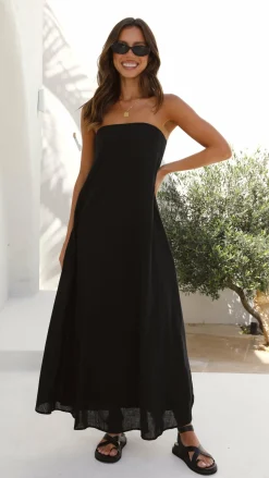 By Frankie Dresses|Maxi^Connie Maxi Dress - Black