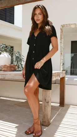 Desire Dresses|Mini^Courtney Mini Dress - Black