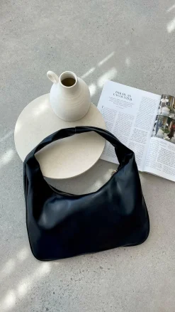Angel Whisper Bags^Cromwell Hobo Bag - Black