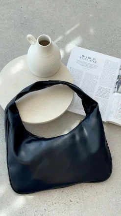 Angel Whisper Bags^Cromwell Hobo Bag - Black
