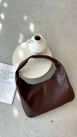 Angel Whisper Bags^Cromwell Hobo Bag - Brown