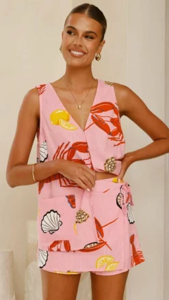 Fashion Allied Sets|Bottoms^Dali Skort - Shell Lover Print