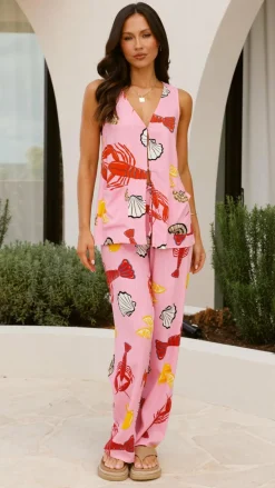 Fashion Allied Tops^Dali Top - Shell Lover Print