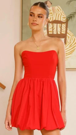 LILYWHYT Sale Dresses^Dandy Mini Dress - Red