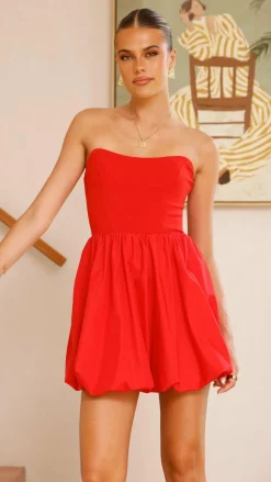 LILYWHYT Sale Dresses^Dandy Mini Dress - Red
