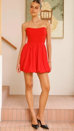 LILYWHYT Sale Dresses^Dandy Mini Dress - Red