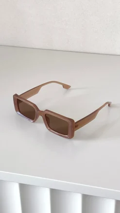 Angel Whisper Sunglasses|Polo^Danica Sunglasses - Latte