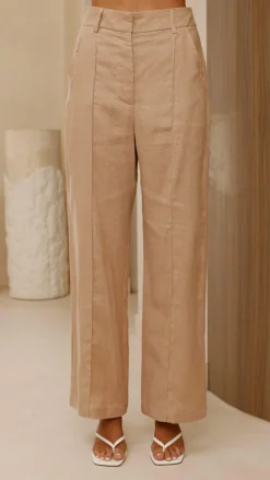 Fashion Allied Sets|Bottoms^Darva Pants - Taupe