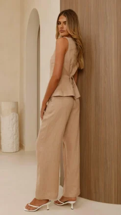Fashion Allied Sets|Tops^Darva Vest - Taupe