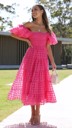 Pink Diamond Sale Dresses^Deemi Maxi Dress - Hot Pink