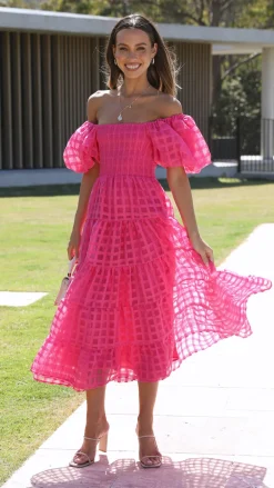 Pink Diamond Sale Dresses^Deemi Maxi Dress - Hot Pink