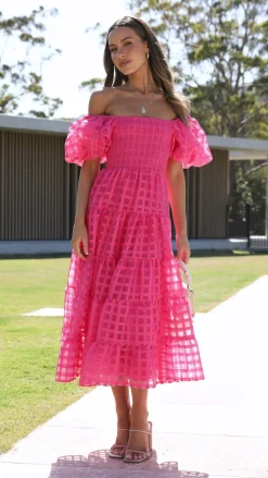 Pink Diamond Sale Dresses^Deemi Maxi Dress - Hot Pink