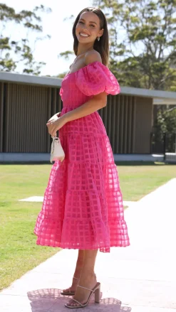 Pink Diamond Sale Dresses^Deemi Maxi Dress - Hot Pink