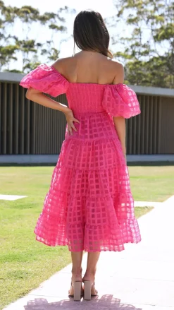 Pink Diamond Sale Dresses^Deemi Maxi Dress - Hot Pink