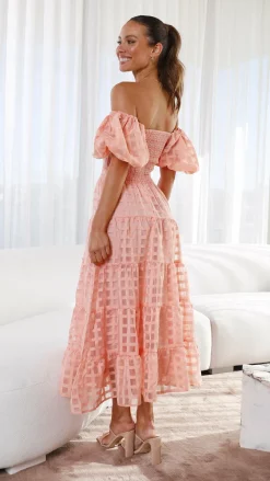 Pink Diamond Sale Dresses^Deemi Maxi Dress - Peach
