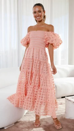 Pink Diamond Sale Dresses^Deemi Maxi Dress - Peach