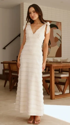 LILYWHYT Dresses|Sale Dresses^Dela Maxi Dress - Cream