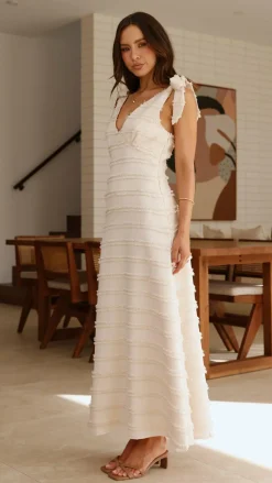 LILYWHYT Dresses|Sale Dresses^Dela Maxi Dress - Cream