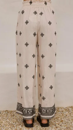 Shareen Sets|Bottoms^Deni Pants - Beige/Black