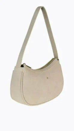 Peta and Jain Bags^Dixiee Shoulder Bag - Beige Suede